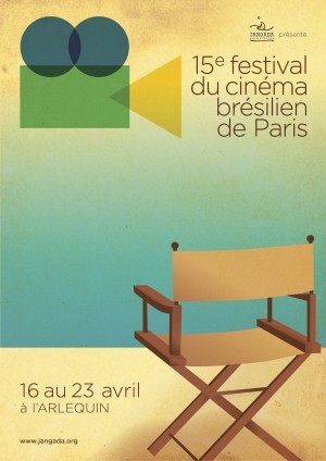 Affiche du 15e Festival du Cinéma brésilien de Paris